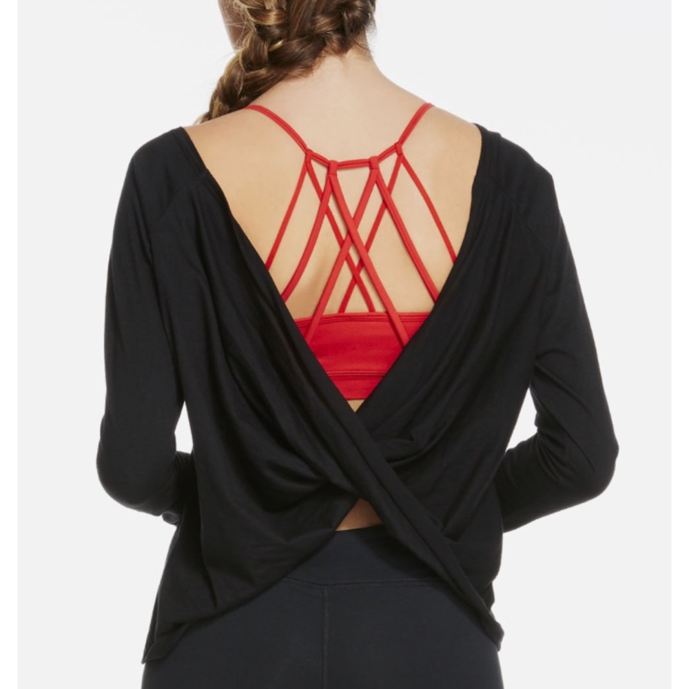 Fabletics Switch Back Long Sleeve Active Wear